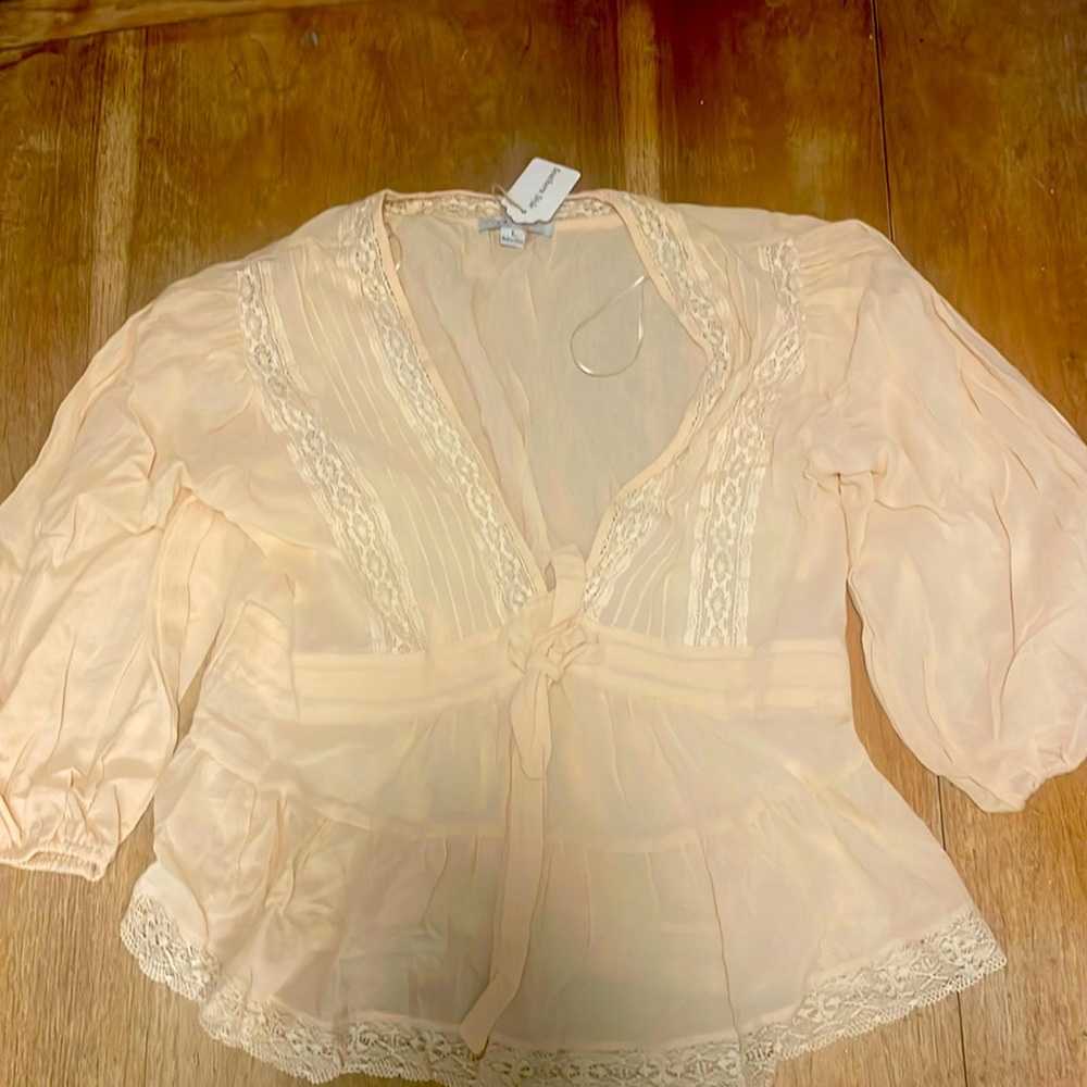 Beautiful light pink blouse